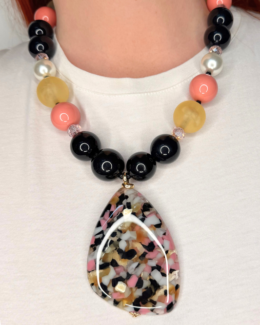 COLLANA BLACK BLOOM