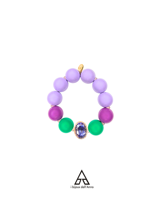 BRACCIALE CRISTALLO BOTANICO