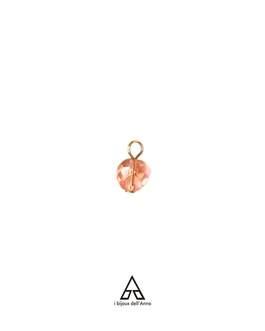 CIONDOLO SWAROVSKI ROSA