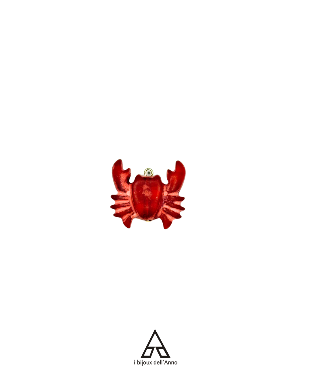 CIONDOLO GRANCHIO ROSSO
