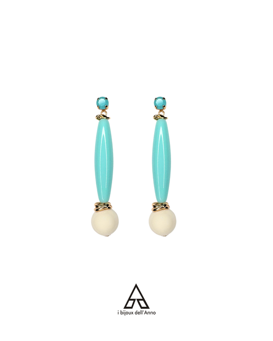 ORECCHINI AZZURRA