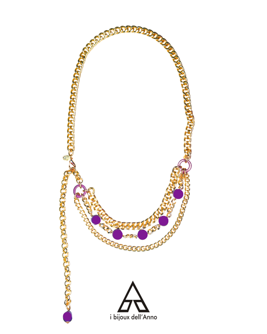 COLLANA CINTURA VIOLET