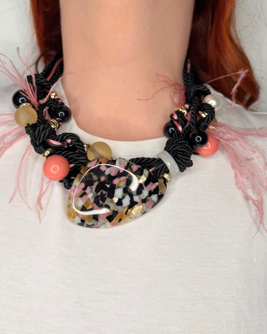 COLLANA SOLEIL ROSE
