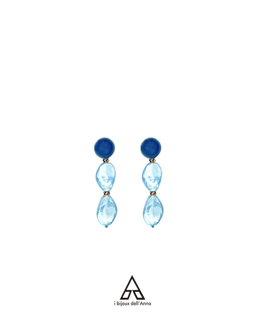 ORECCHINI AZURE