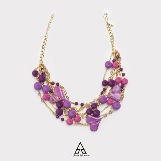 COLLANA REGINA DI CUORI