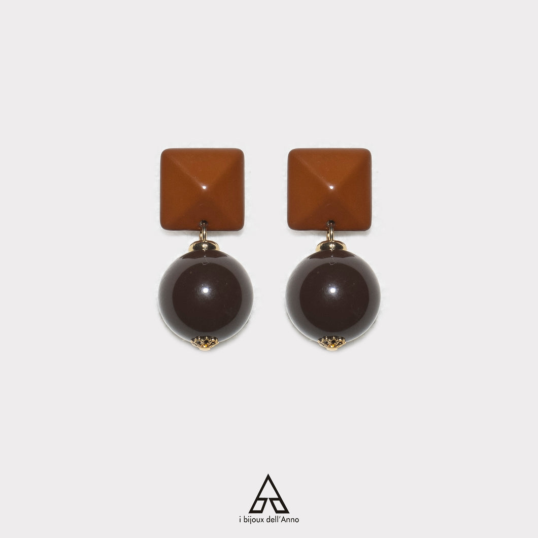 ORECCHINI CHOCOLATE