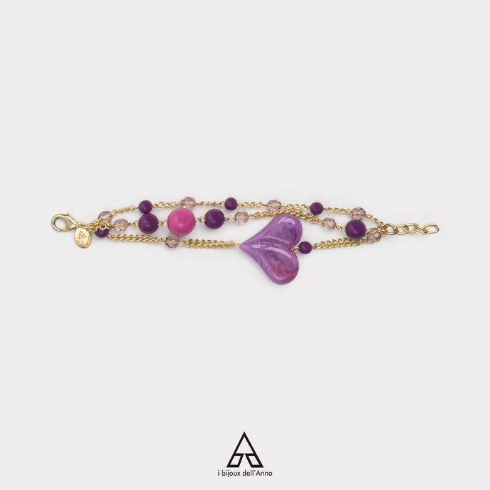 BRACCIALE REGINA DI CUORI