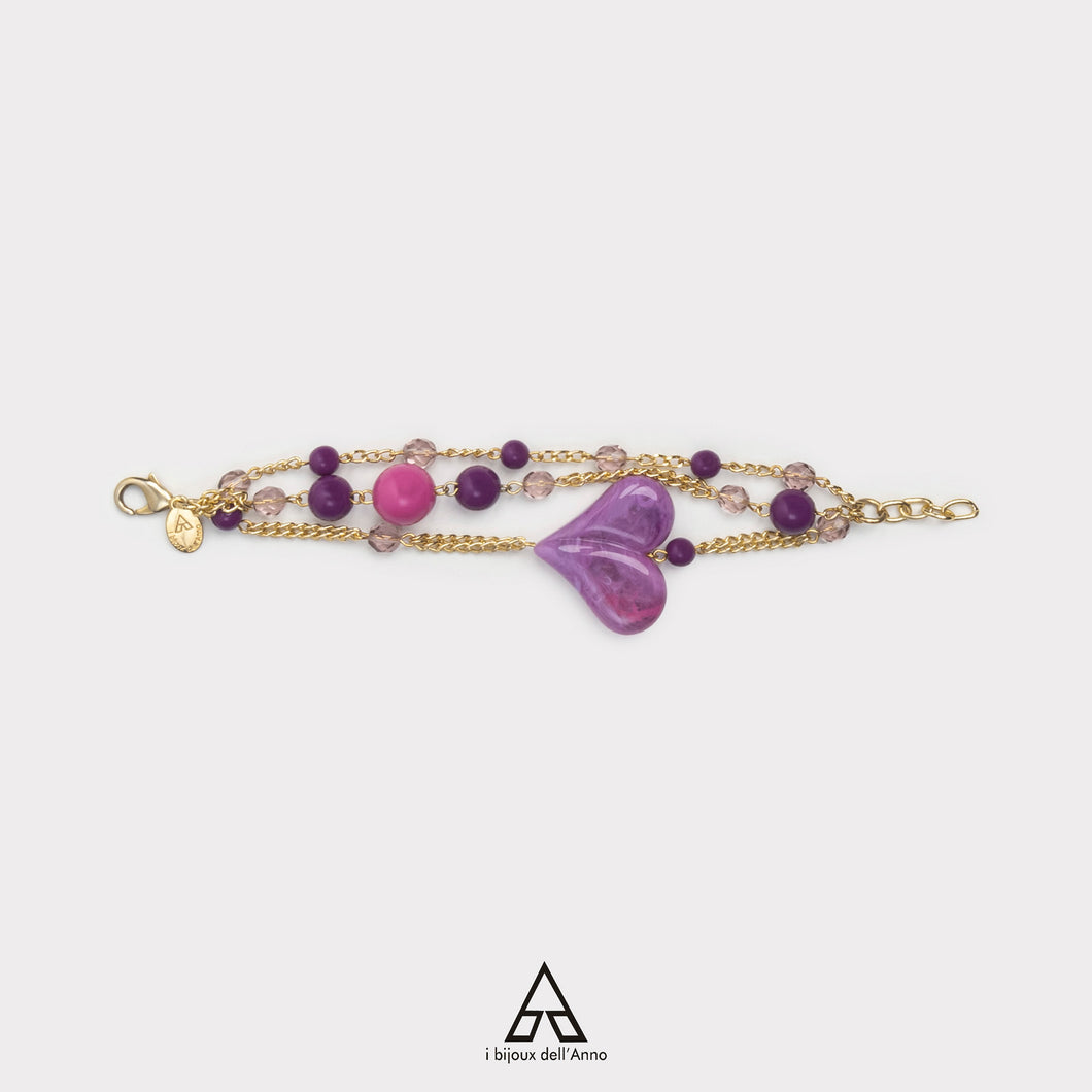 BRACCIALE REGINA DI CUORI