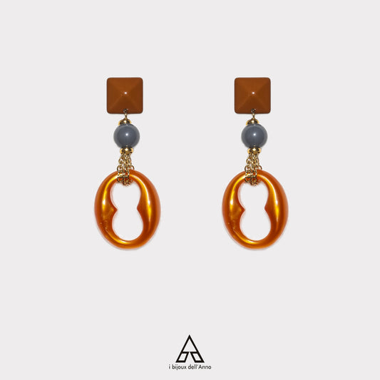 ORECCHINI AMBER