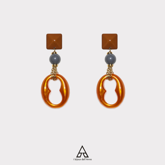 ORECCHINI AMBER