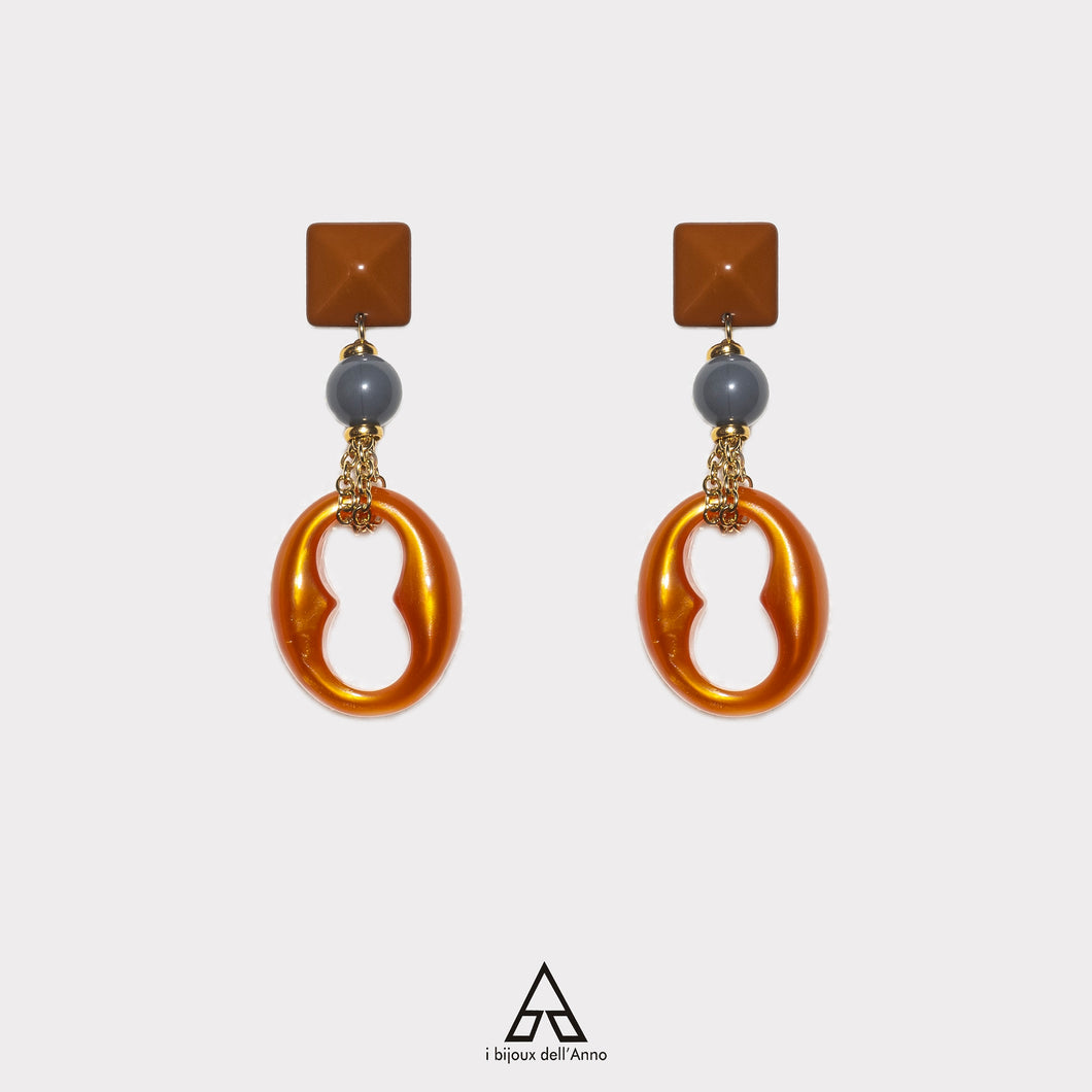 ORECCHINI AMBER