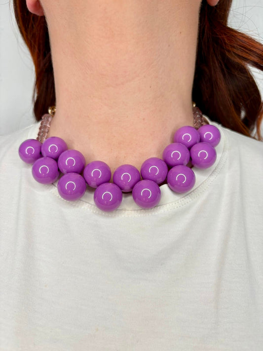 COLLANA MALVA