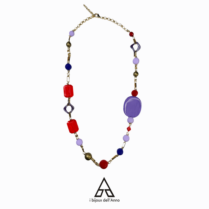 COLLANA VIOLA