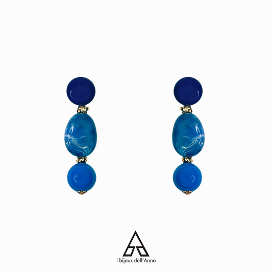 ORECCHINI AZZURRA