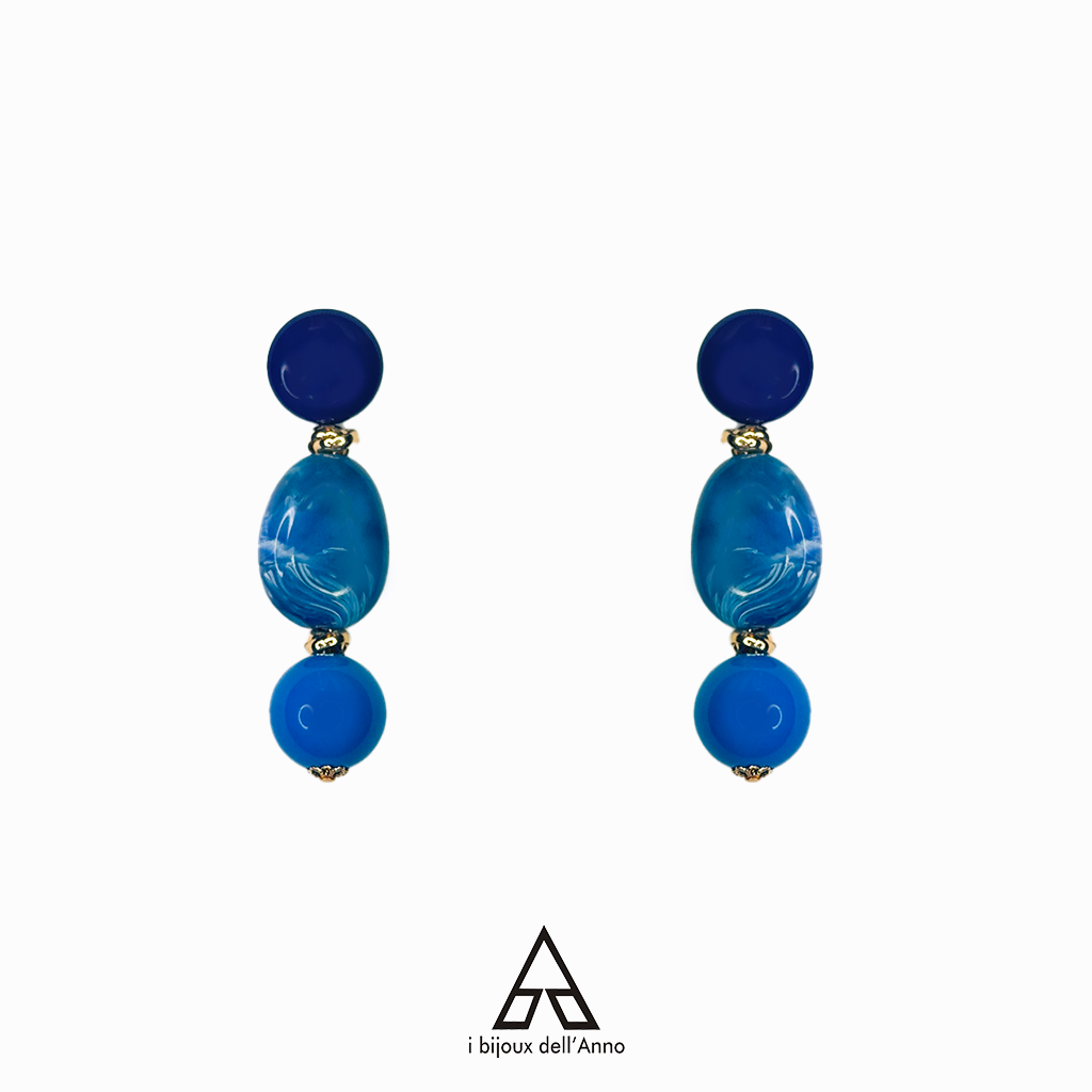 ORECCHINI AZZURRA