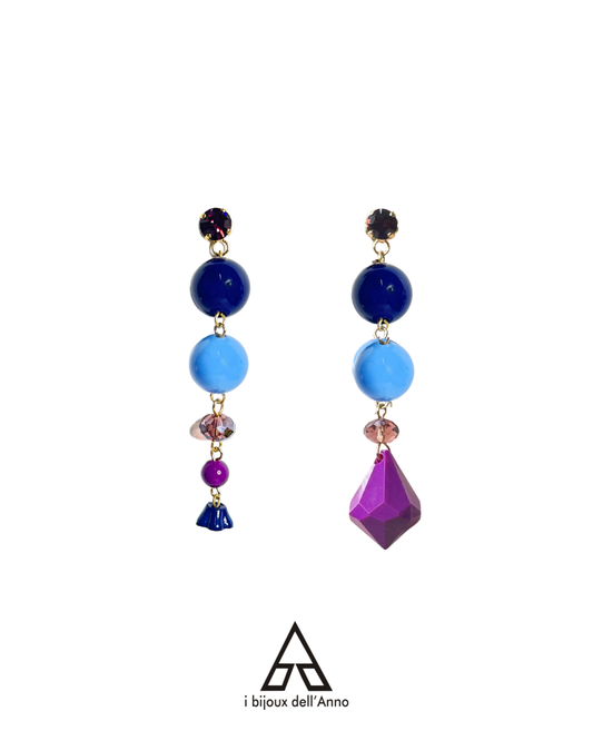 ORECCHINI BLUE